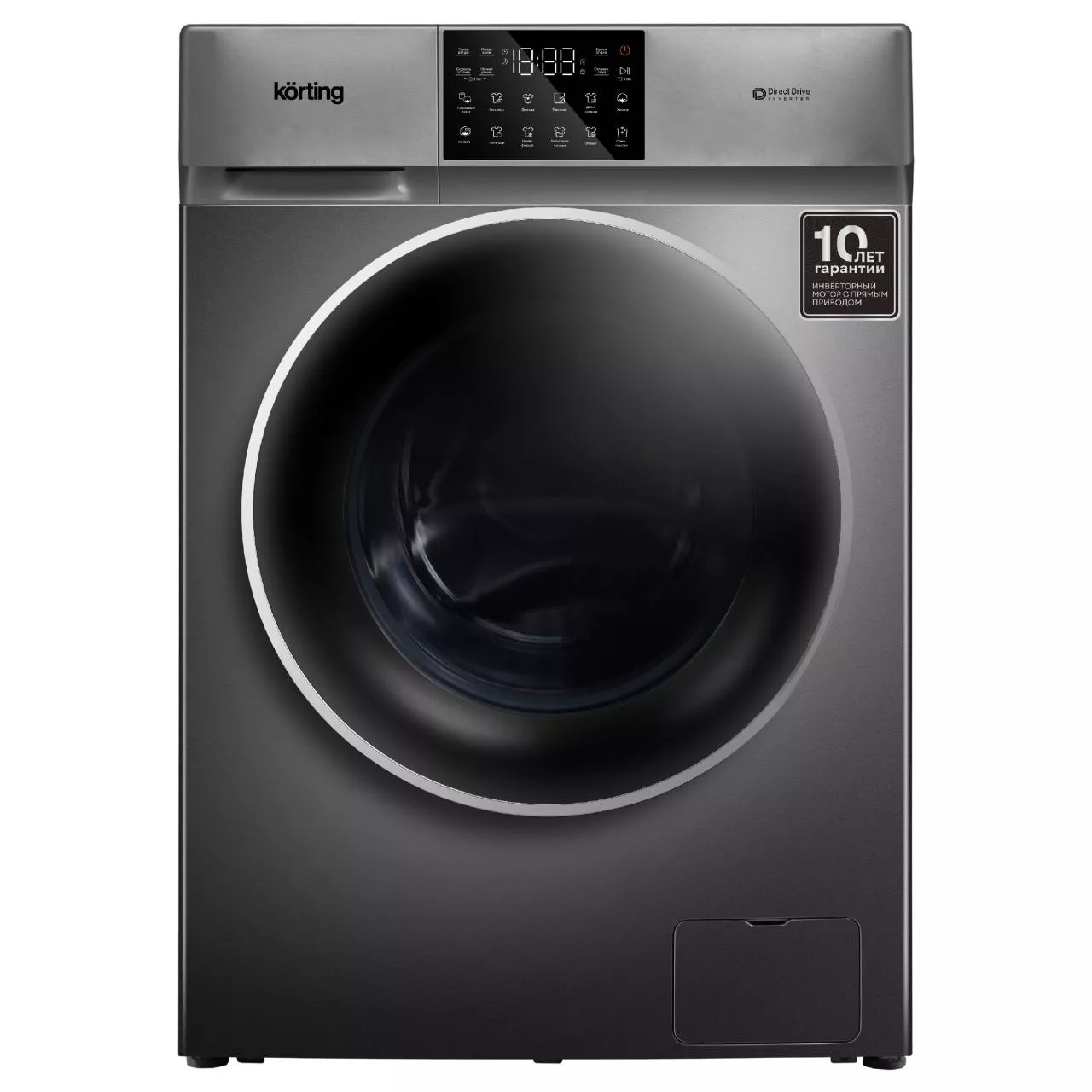 Отдельностоящая стиральная машина с паром Korting KWM 60DV1297 Gr RU