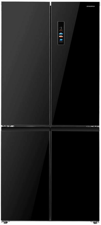 Холодильник Maunfeld MFF190NFDB RU, черный