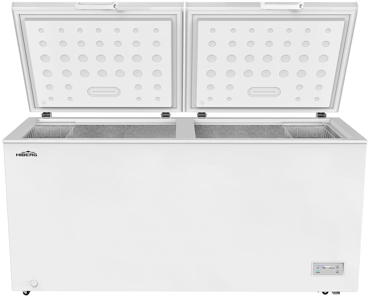 Морозильный ларь HIBERG PF 56L2W RU, белый